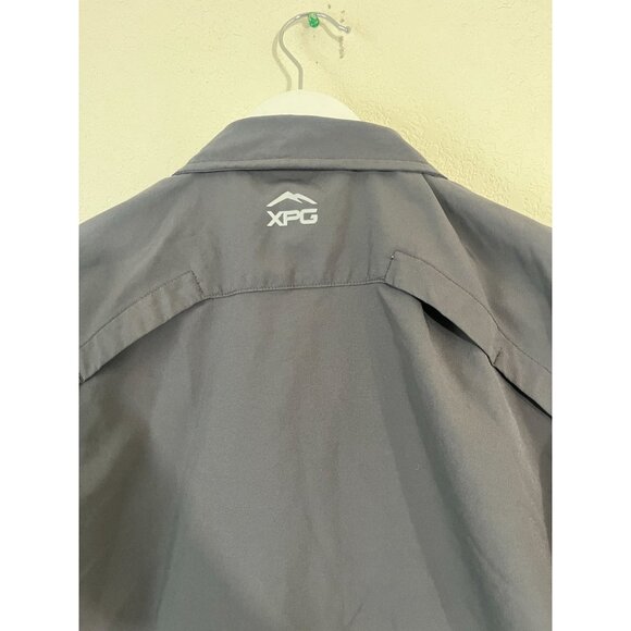 Cabela's XPG Mens Short Sleeve Outdoor Performance Shirt Large Black Lightweight - Picture 5 of 11